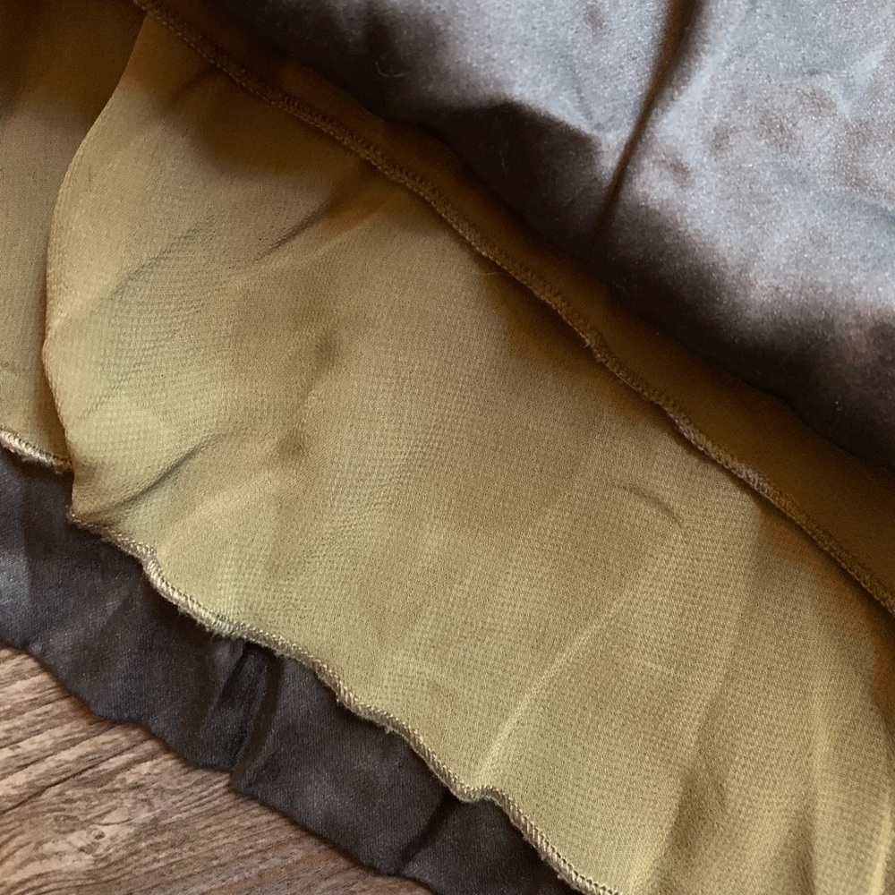 Single Y2k Flowy Patterned Blouse - image 4